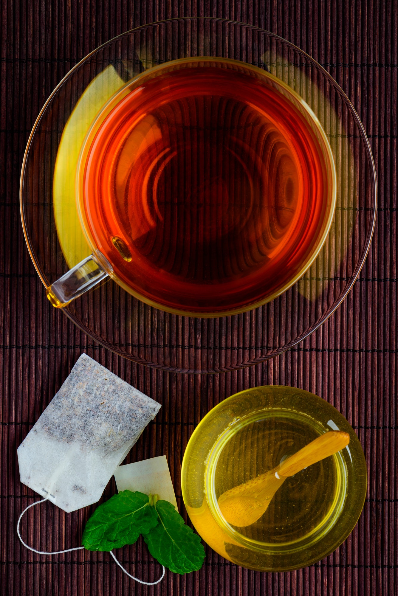 Tea with Honey and Tea-Bag